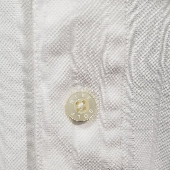 VTG 90s Nike Golf Mickey Polo Shirt Embroidered Logo Disney White Mens XL RARE - Picture 5 of 12